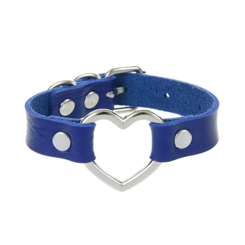 fycouyee Punk Herz Armband Mode Paar Accessoire Liebe hohles Leder Armband fycouyee Punk Herz Armband Mode Paar Accessoire Liebe hohles Leder Armband von fycouyee