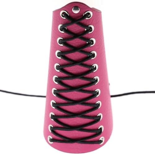 fycouyee Punk Leder Wachskordel Handgelenkschützer Cosplay Gurt Hand Bogenschießen Armschutz fycouyee Punk Leder Wachskordel Handgelenkschützer Cosplay Gurt Hand Bogenschießen Armschutz von fycouyee