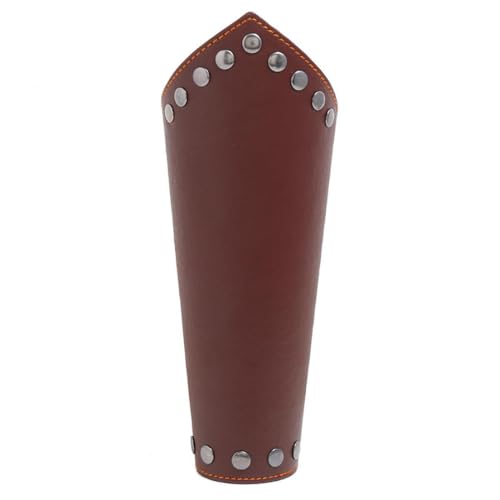 fycouyee Punk Ohrstecker Armband gewachstes gewebtes Leder Handschlaufe Biker Reitarmschutz von fycouyee