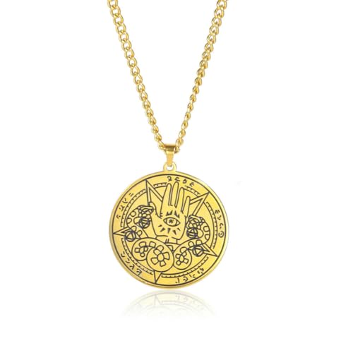 fycouyee Schmuck Mode einfache Stern Edelstahl Halskette von fycouyee