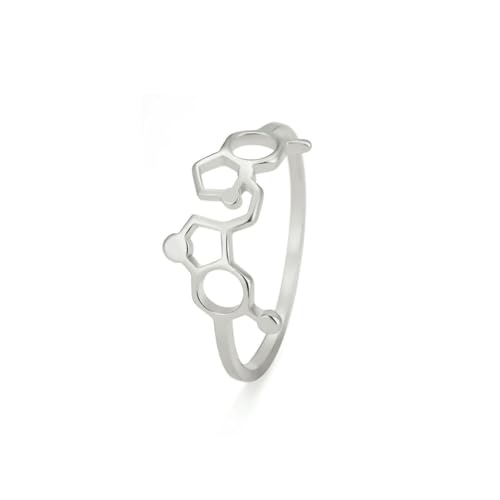 fycouyee Schmuck Mode und einfache hohle personalisierte Elemente Edelstahl Ring fycouyee Schmuck Mode und einfache hohle personalisierte Elemente Edelstahl Ring von fycouyee