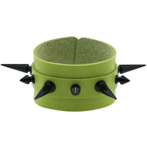fycouyee Schmuck Punk Doppelleder Ohrstecker Armbänder Armband von fycouyee