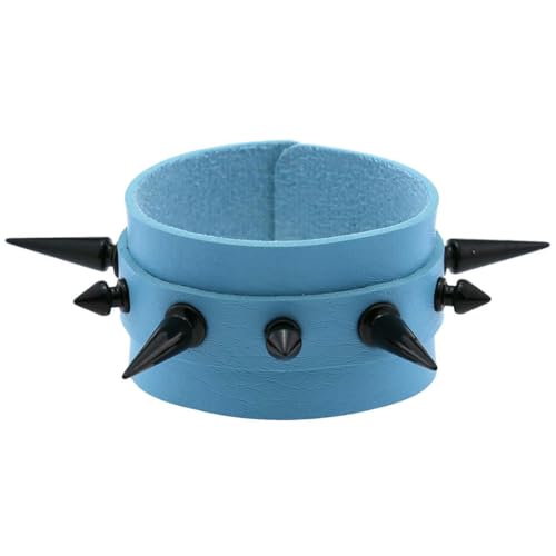 fycouyee Schmuck Punk Doppelleder Ohrstecker Armbänder Armband von fycouyee