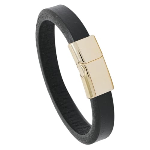 fycouyee Schwarz Herren und Damen lässig Legierung Magnetschnalle glänzendes Armband Vintage fycouyee Schwarz Herren und Damen lässig Legierung Magnetschnalle glänzendes Armband Vintage von fycouyee
