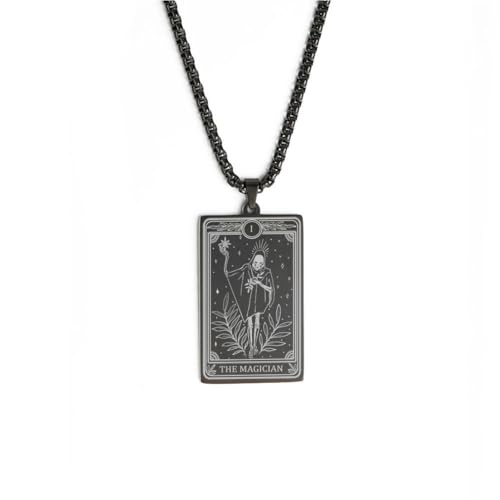 fycouyee Tarot Collection Justice 22 Fashion Punk Halskette aus Edelstahl fycouyee Tarot Collection Justice 22 Fashion Punk Halskette aus Edelstahl von fycouyee