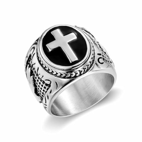 fycouyee Titan Gebet Hand des Kreuzes Vintage Herrenring fycouyee Titan Gebet Hand des Kreuzes Vintage Herrenring von fycouyee