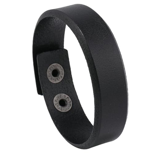fycouyee Vintage Herrenschmuck Statement Punk Leder Armband Accessoire von fycouyee