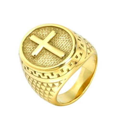 fycouyee Vintage Punk Kreuz Ring Ornament von fycouyee