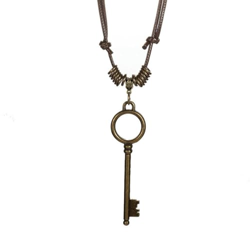 fycouyee Vintage Statement Halskette verstellbare lange Abakus Anhänger Halskette von fycouyee