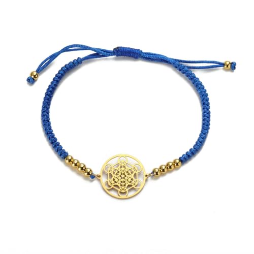 fycouyee Vintage verstellbares Armband Glück Amulett Schmuck geometrisches Armband von fycouyee