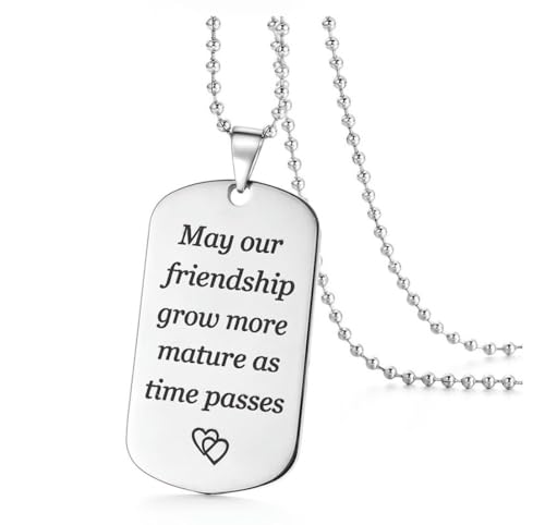 fycouyee ZU MEINER SOHN HALSKETTE INSPIRIERENDER ANHÄNGER FAMILIE EDELSTAHL HALSKETTE von fycouyee