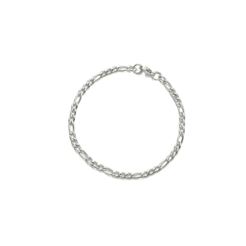 fycouyee breites Punk Kuba Kettenarmband für Männer und Frauen Edelstahl Figaro Kette Schmuck von fycouyee
