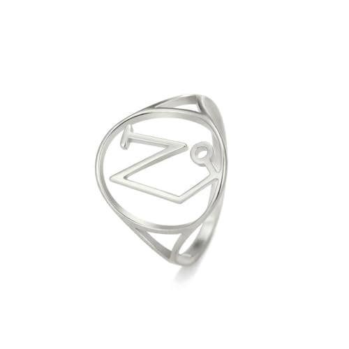 fycouyee stilvoller französischer runder geometrischer Persönlichkeitsstil hohler Ring aus Edelstahl fycouyee stilvoller französischer runder geometrischer Persönlichkeitsstil hohler Ring aus Edelstahl von fycouyee