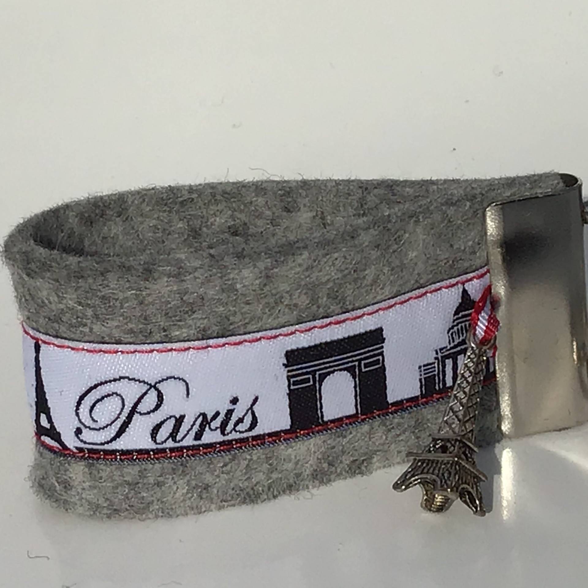 Schlüsselanhänger „Paris" Aus Filz Schlüsselanhänger „Paris" Aus Filz von gabsiFORme