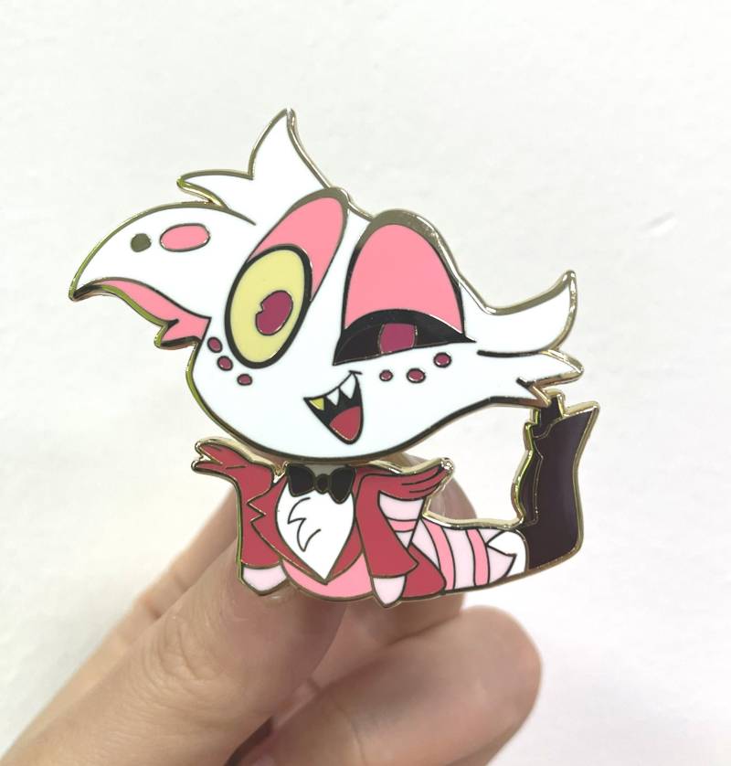 Wackelkopf Emaille Pin Engel Staub von galeorb