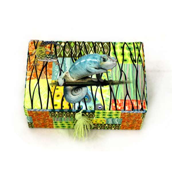 Schmuckschatulle Chamäleon von gallundzick