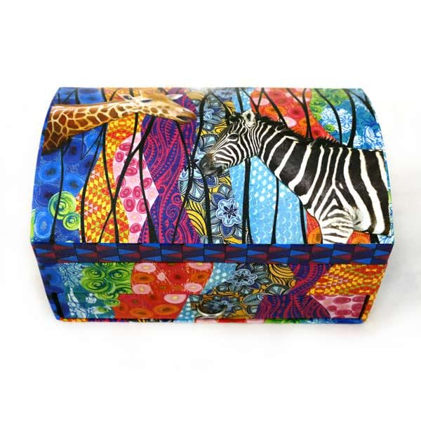 Schmuckschatulle Zebra, Schmuckbox von gallundzick