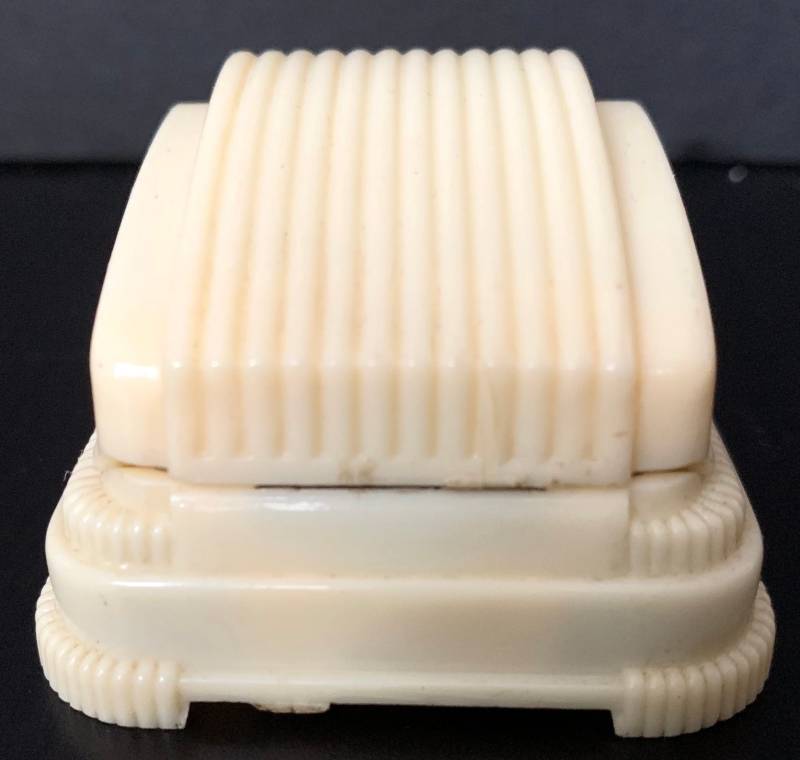Vintage Art Deco Celuloid Made in Usa Ring Box Präsentation von gamblordcollectables
