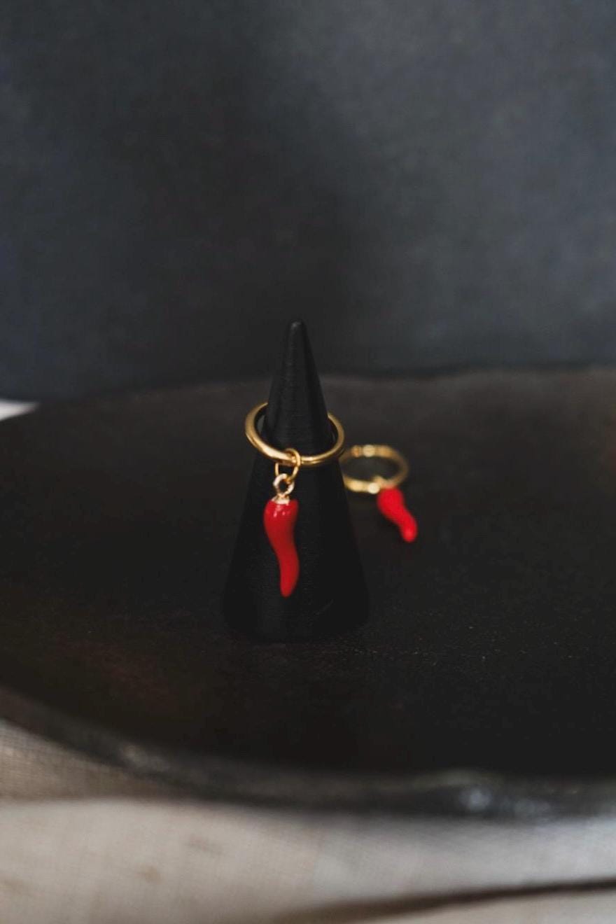 Chili-Ohrringe - Dein Heißestes Accessoire Chili-Ohrringe - Dein Heißestes Accessoire von ganslhaut