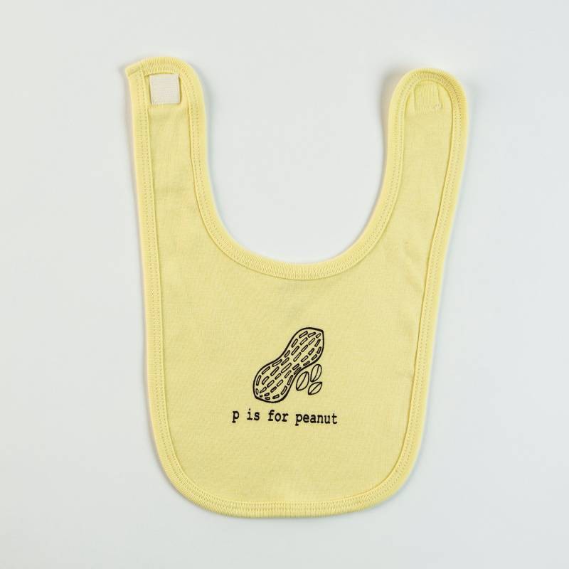 P Ist Für Peanut Baby Bib von garbella