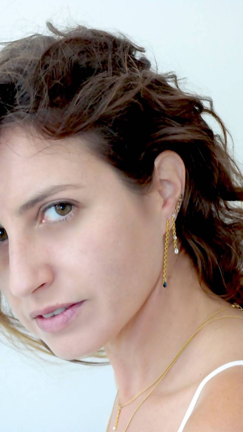 Braut Ohrringe, Ohrstecker, Navy Blau Kristall, Schmuck, Swarovski Kristallohrringe, Hochzeit Brautjungfer Geschenk von gazellejewelry