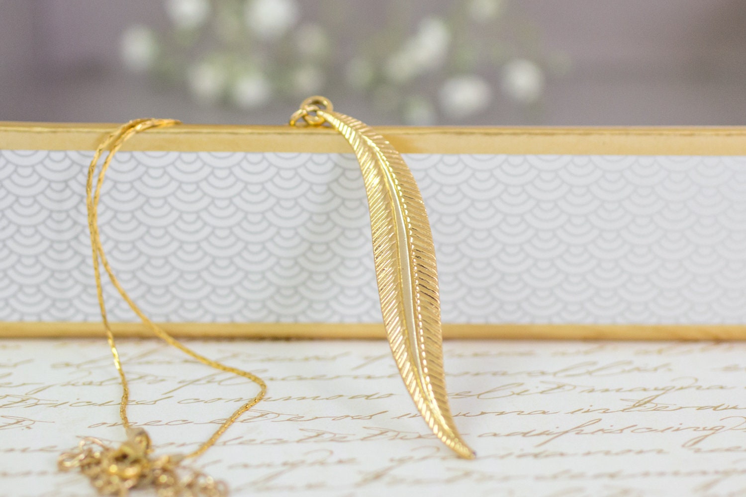 Gold Blatt Halskette, Natur Anhänger, Schmuck, Inspirierte Halskette Gold Blatt Halskette, Natur Anhänger, Schmuck, Inspirierte Halskette von gazellejewelry