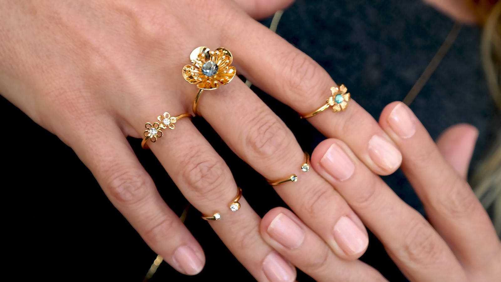 Gold Blume Ring, Strass Natur Ringe, Natürliche Blumenring, Goldring, Bio-Ring, Einzigartige Cocktail-Ring Gold Blume Ring, Strass Natur Ringe, Natürliche Blumenring, Goldring, Bio-Ring, Einzigartige Cocktail-Ring von gazellejewelry