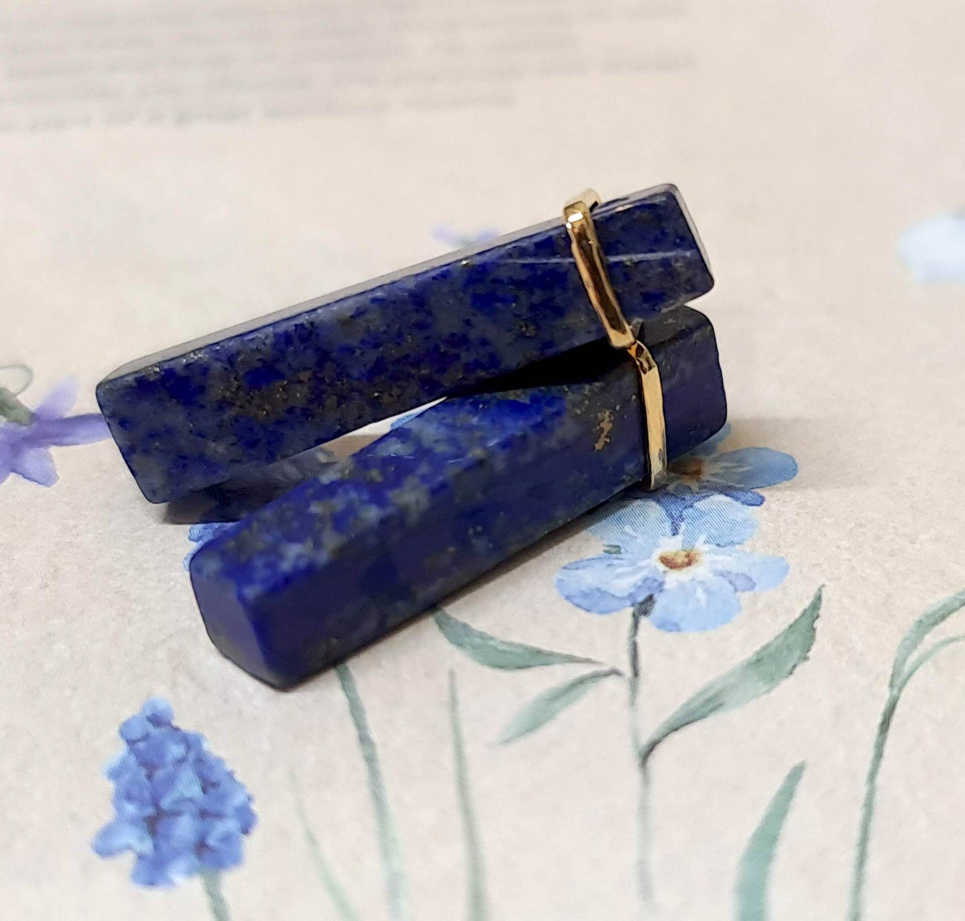 Lapis Lazuli Ohrringe, Edelstein September Geburtsstein Gold Ohrstecker, Etwas Blau, Schmuck Lapis Lazuli Ohrringe, Edelstein September Geburtsstein Gold Ohrstecker, Etwas Blau, Schmuck von gazellejewelry