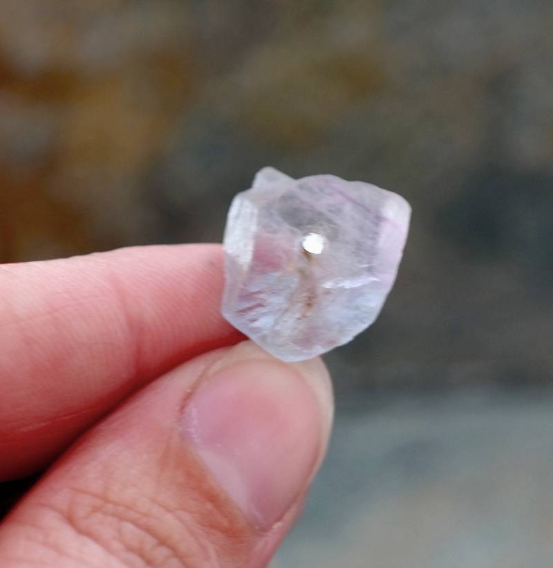 Stein Ring, Flourit Rohe Edelsteine Goldstein Statement Pastell Geschenk Für Sie, Rohstein Edelstein Schmuck von gazellejewelry