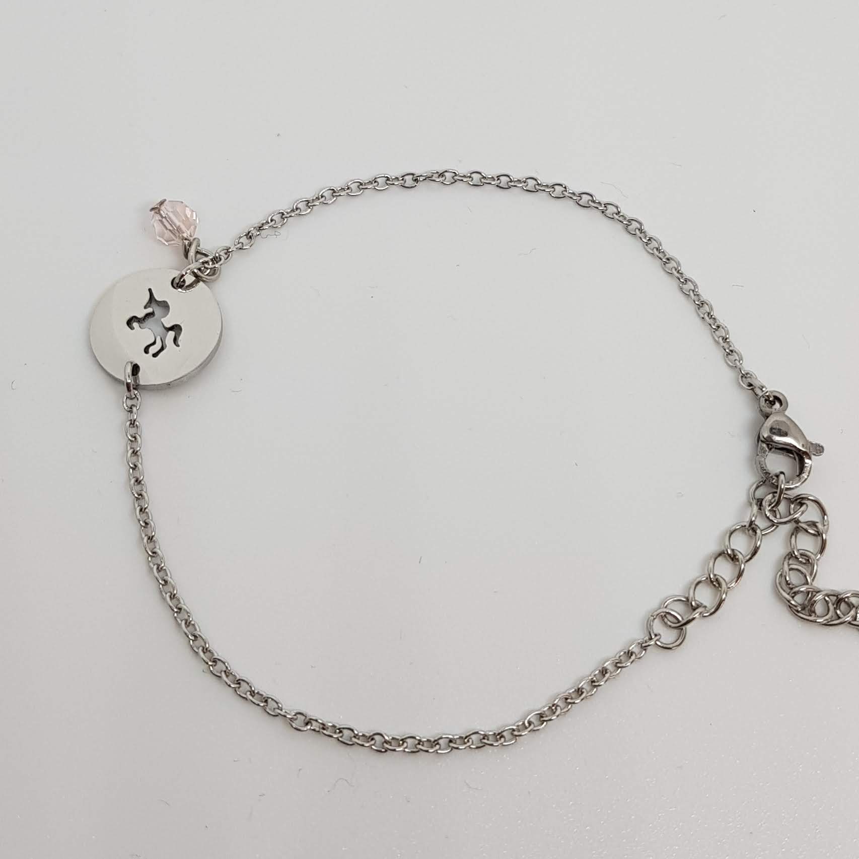 Einhorn Arm - Oder Fußkettchen Für Mädchen/Damen Von Geraspel von geRaspel