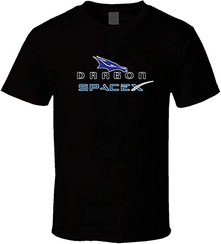 Space X Spacecraft Logo Elon Musk T Shirt von geboan