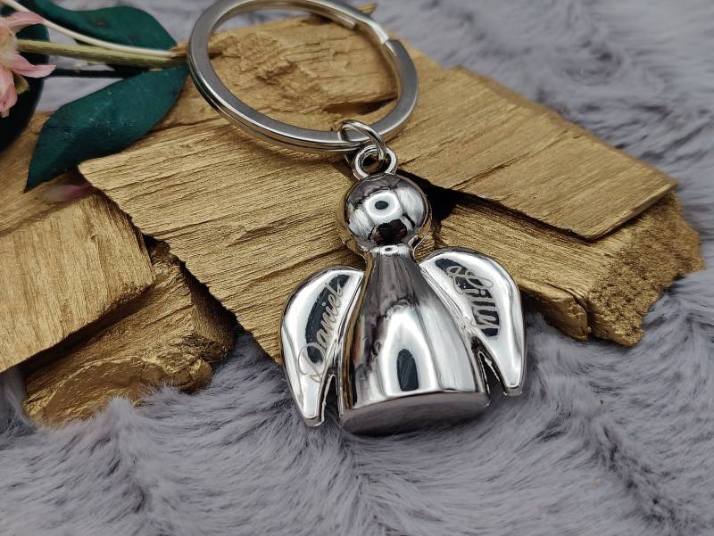 Schlüsselanhänger Schutzengel Engel Metall Mit Individueller Gravur Personalisiert Geschenk Schlüsselanhänger Schutzengel Engel Metall Mit Individueller Gravur Personalisiert Geschenk von gedrucktundgelasert0