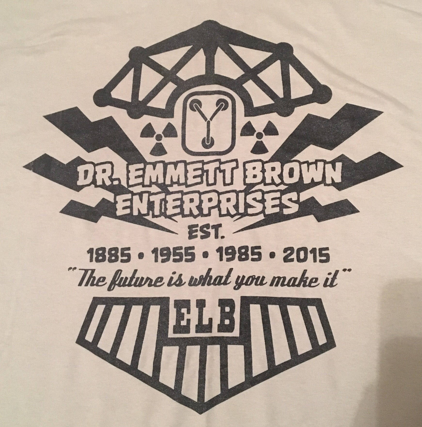 Doc Brown Unternehmen T-Shirt von geekboypress
