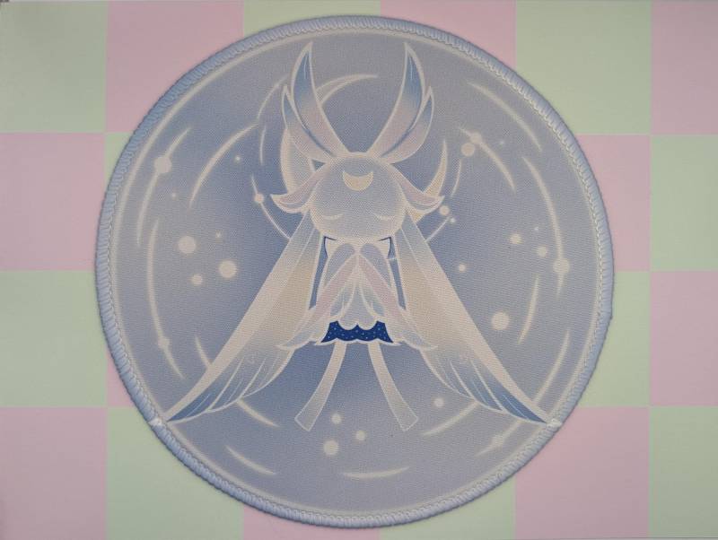 Luonnotar Mauspad Genshin Auswirkungen Inspiriert Schreibtischmatte von geekyfeels