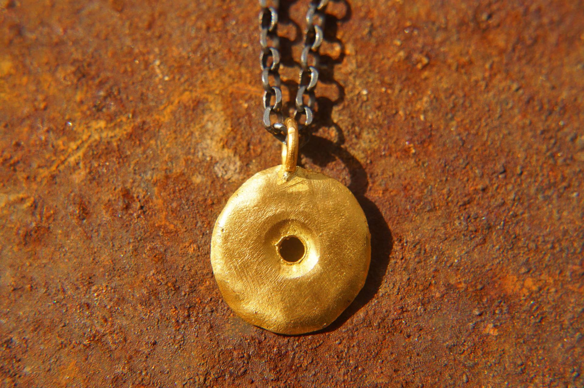 Gold Anhänger//Gold Anhänger//Charm Anhänger von geffenjewelry