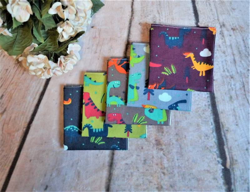 5 Stofftaschentücher Sonderangebot Grundfarbe Wählbar Kinder Frauen Männer Zero Waste Ökologisch Umweltschonend Wieder Verwendbar Nachhaltig von gelisboutique