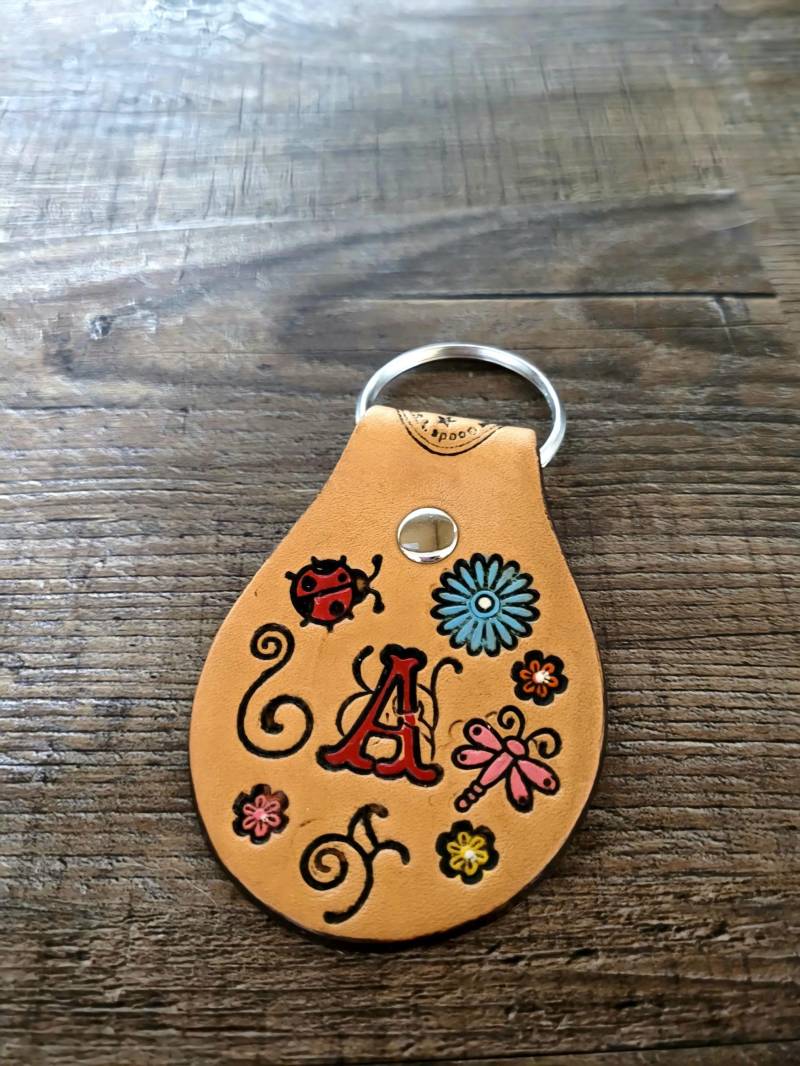 Personalisierte Initial Leather Keychain Geschenk Für Sie Inital Ihn Personalisierte Initial Leather Keychain Geschenk Für Sie Inital Ihn von gemaliciousboutique