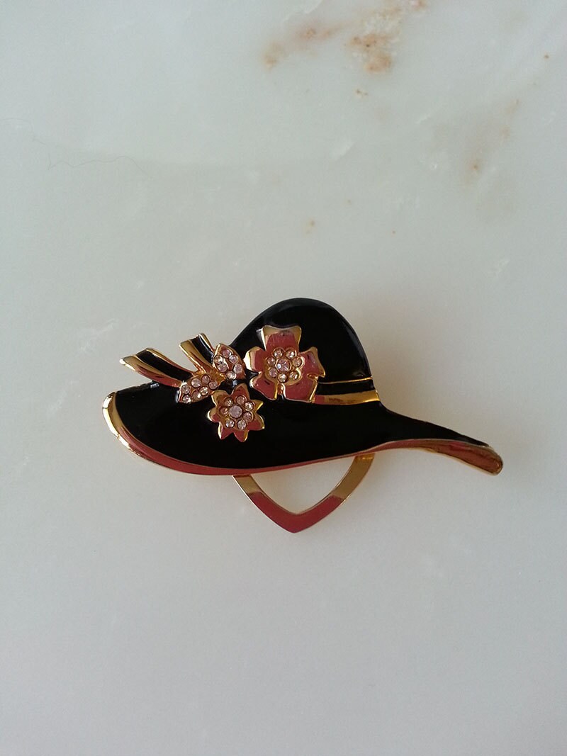 Vintage Gold Ton Metall Haarspange Vintage Gold Ton Metall Haarspange von gemaliciousboutique