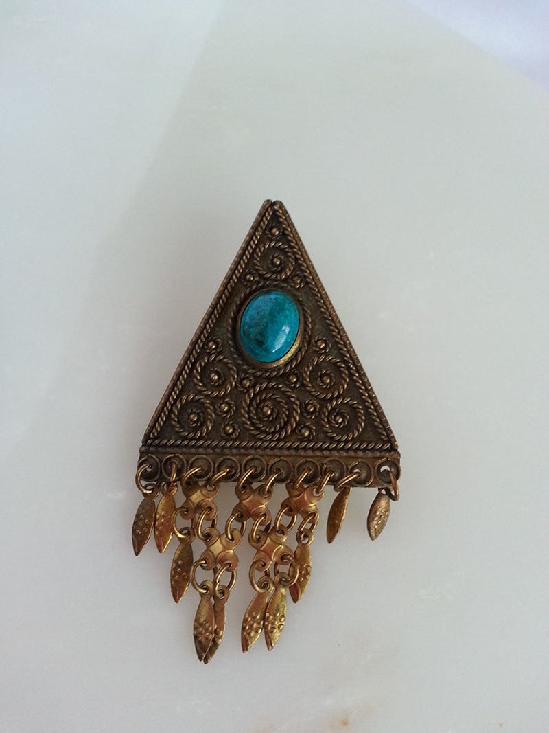 Vintage Metallanhänger - Hergestellt in Israel Vintage Metallanhänger - Hergestellt in Israel von gemaliciousboutique