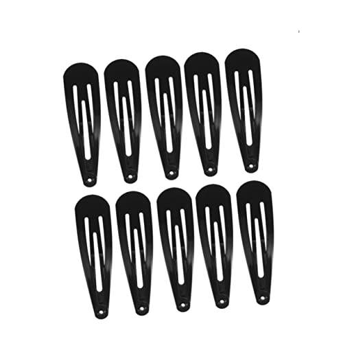 50 Stück Haarspangen aus Metall, langlebige Haarnadeln für Jungen, Mädchen und Teenager, stilvolle schwarze Haar-Accessoires und chaotische Looks von generic