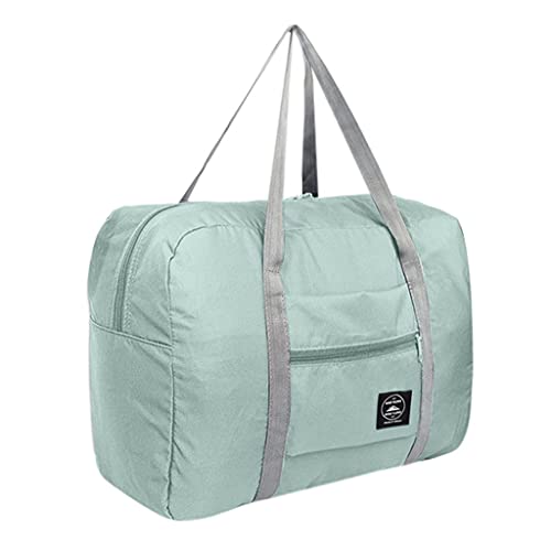 Aluminium Koffer Handgepäck Taschen Reisen mit Modekapazität für Mann Frauen Reisegepäck in der Tasche Koffer Holz (Light Blue, One Size) von generic