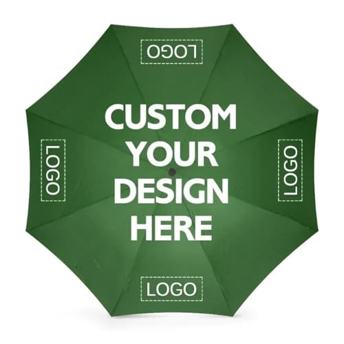 Benutzerdefinierte Regenschirm mit Logo Foto Text Personalisierte Regenschirm Automatische Faltbare Design Sie Regenschirm für Regen/Sonne Color4,98×60cm von generic