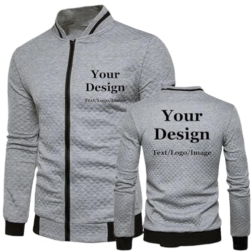 Benutzerdefinierter Kapuzenpullover mit Ihrem Design, Personalisiertem Logo Oder Bild, DIY-Reißverschluss-Sweatshirt für Damen und Herren, Modische Strickjacke, Jacke, Mantel Color5,S Benutzerdefinierter Kapuzenpullover mit Ihrem Design, Personalisiertem Logo Oder Bild, DIY-Reißverschluss-Sweatshirt für Damen und Herren, Modische Strickjacke, Jacke, Mantel Color5,S von generic