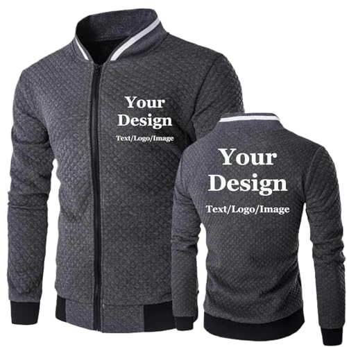 Benutzerdefinierter Kapuzenpullover mit Ihrem Design, Personalisiertem Logo Oder Bild, DIY-Reißverschluss-Sweatshirt für Damen und Herren, Modische Strickjacke, Jacke, Mantel Color6,3XL Benutzerdefinierter Kapuzenpullover mit Ihrem Design, Personalisiertem Logo Oder Bild, DIY-Reißverschluss-Sweatshirt für Damen und Herren, Modische Strickjacke, Jacke, Mantel Color6,3XL von generic