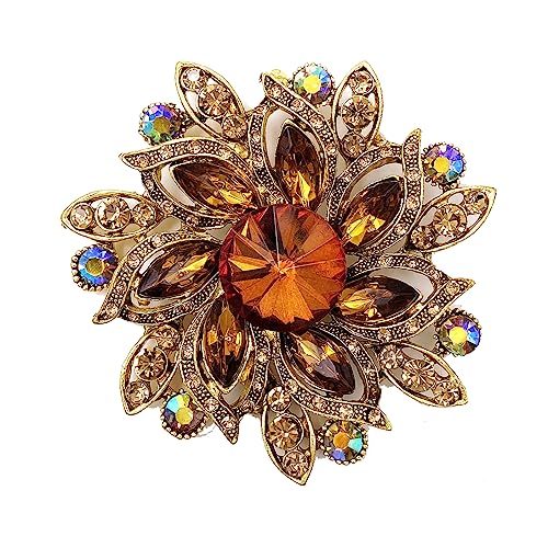 Design Life Bar Strass Brosche Pin für Frauen Mädchen Elegante Kleid Zubehör Hochzeit Weihnachten Geburtstag Schmuck Geschenk von generic