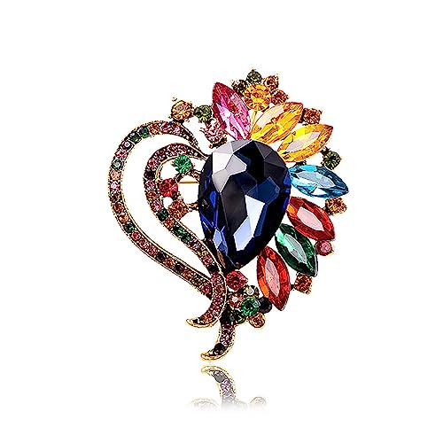 Design Life Bar Strass Brosche Pin für Frauen Mädchen Elegante Kleid Zubehör Hochzeit Weihnachten Geburtstag Schmuck Geschenk von generic