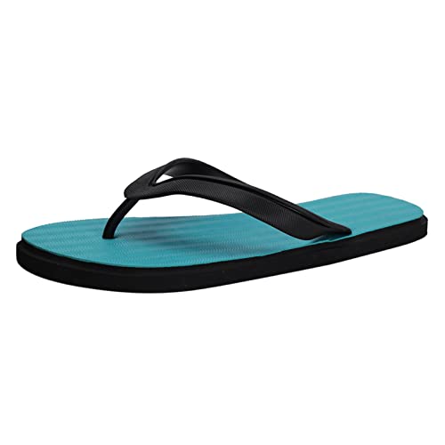 Flip Flops Zehentrenner Herren丨Sommer Strand Badeschlappen Badelatschen Klassisch Rutschsicher Hausschuhe Sommer Flach Peep Toe Zehenstegsandalen Sommer für Strand Reisen Trekking von generic