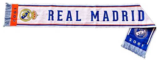 Madrid Schal Fan-Schal Fußball Schal Real 1902 mit orange Madrid schal mit Real Logo von generic