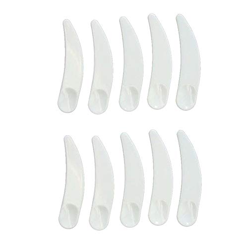 Maske Schaber Mini Wiederverwendbarer Kunststoff Make-up Löffel Hautpflege Maske Mischspatel Applikator Werkzeug 10 Stück und beliebt Mode von generic