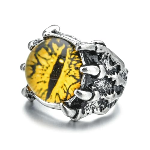 Ring Ornamente, Gothic Ringe Anime Ring Cosplay Verstellbare Öffnung Unisex Punk Schmuck Geschenk Requisite Zubehör Ring Ornamente, Gothic Ringe Anime Ring Cosplay Verstellbare Öffnung Unisex Punk Schmuck Geschenk Requisite Zubehör von generic